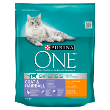  One Cat Coat&hairball csirkés szárazeledel 800g macskaeledel