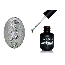 ONE step géllakk 5ml #269 Ezüstös csillámszikra lakk zselé