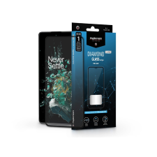  OnePlus 10T edzett üveg képernyővédő fólia - MyScreen Protector Diamond Glass   Lite Edge2.5D Full Glue - black mobiltelefon kellék
