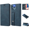  OnePlus 9RT 5G, Oldalra nyíló tok, stand, kártyatartóval, kézpánttal, Wooze Business Plus, kék