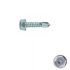  Önfúró lemezcsavar, hatlapfejű peremes 4,8x25 /HORGANYZOTT/ barkácsolás, csiszolás, rögzítés