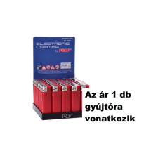 Öngyújtó Prof elektromos 1 db piros ezüst kupakkal 40880018 konyhai eszköz