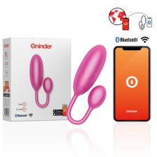Oninder ONINDER - DENVER VIBRÁLÓ TOJÁS RÓZSASZÍN 7 X 2,7 CM INGYENES ALKALMAZÁS vibrátorok