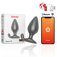 ONINDER - RIO VIBRÁLÓ ANÁLIS DUGÓ FEKETE - INGYENES ALKALMAZÁS vibrátorok