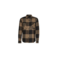 Only & Sons Hosszú ujjú ingek ONSMILO LS CHECK OVERSHIRT Barna EU XS