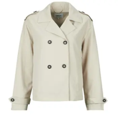 Only Ballonkabátok ONLHANNAH SHORT TRENCHCOAT Bézs EU M