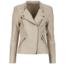 Only Bőrkabátok  ONLAVA Szürke DE 40 női dzseki, kabát