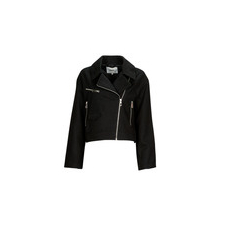 Only Bőrkabátok  ONLNANCY BIKER JACKET OTW Fekete EU XL női dzseki, kabát