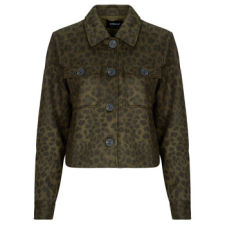 Only Dzsekik ONLMOON AOP FAUXSUEDE Barna EU L női dzseki, kabát