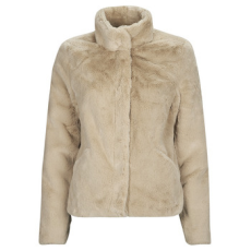 Only Dzsekik ONLNEWVIDA FAUX FUR JACKET CC OTW Bézs EU L