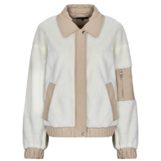 Only Dzsekik ONLSIENA TEDDY MIX JACKET Bézs EU XL