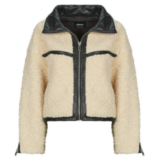 Only Kabátok ONLPATTI LIFE TEDDY SHORT Bézs EU L