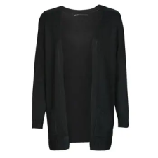 Only Mellények / Kardigánok ONLLESLY L/S OPEN CARDIGAN KNT NOOS Fekete EU L női pulóver, kardigán