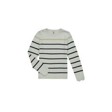 Only Pulóverek KOGELISA LS BUTTON O-NECK CS KNT Fehér 14 Jahre gyerek pulóver, kardigán