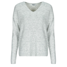Only Pulóverek ONLCAMILLA V-NECK Szürke EU XL női pulóver, kardigán