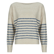 Only Pulóverek ONLGLORY LIFE LS BOATNECK Bézs EU XS női pulóver, kardigán