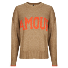 Only Pulóverek ONLNEW AMOUR Barna EU L női pulóver, kardigán