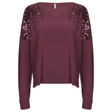 Only Pulóverek ONLSTARRY LS SEQUIN Lila EU S női pulóver, kardigán