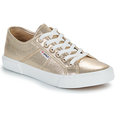 Only Rövid szárú edzőcipők ONLNICOLA CANVAS SNEAKER METALLIC Arany 38