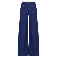Only Ruhák ONLMADELINE HW WIDE Kék EU XS / 34 női nadrág