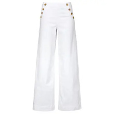 Only Ruhák ONLMADISON HW BUTTON WIDE Fehér US 29 / 32
