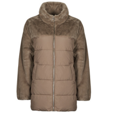 Only Steppelt kabátok ONLWANJA FUR PUFFER MIX COAT CC OTW Barna EU S női dzseki, kabát