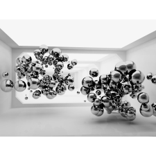  Öntapadó és mosható falfestmény Alagút fekete golyókkal5, 250 x 200 cm tapéta, díszléc és más dekoráció