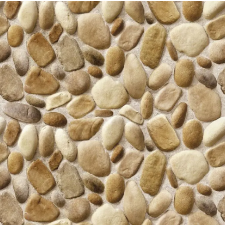  Öntapadó és mosható falfestmény Barna folyó kőfal, 300 x 250 cm tapéta, díszléc és más dekoráció