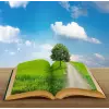  Öntapadó és mosható falfestmény Book of nature2, 250 x 150 cm