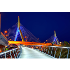  Öntapadó és mosható falfestmény Bridge in Boston, 250 x 200 cm tapéta, díszléc és más dekoráció