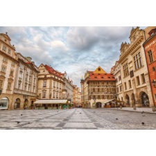  Öntapadó és mosható falfestmény City47 Prague reggel, 250 x 200 cm tapéta, díszléc és más dekoráció