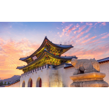  Öntapadó és mosható falfestmény City61 Seoul Castle, 200 x 150 cm tapéta, díszléc és más dekoráció