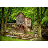  Öntapadó és mosható falfestmény Erdei malom, 200 x 150 cm