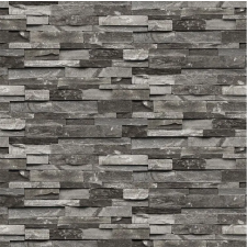  Öntapadó és mosható falfestmény Fekete kőfal, 300 x 200 cm tapéta, díszléc és más dekoráció