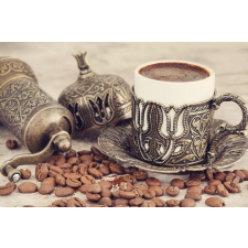  Öntapadó és mosható falfestmény Kávé stílusos, 300 x 200 cm tapéta, díszléc és más dekoráció