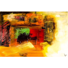  Öntapadó és mosható falfestmény Modern absztrakt festmény, 250 x 150 cm tapéta, díszléc és más dekoráció