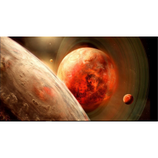  Öntapadó és mosható falfestmény Mozgó Universe, 200 x 150 cm tapéta, díszléc és más dekoráció