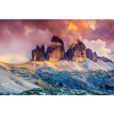  Öntapadó és mosható falfestmény Piscuri tűzfelhőkben, 250 x 200 cm tapéta, díszléc és más dekoráció