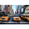  Öntapadó és mosható falfestmény Sárga taxik New Yorkban, 250 x 200 cm
