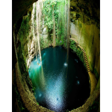  Öntapadó és mosható falfestmény Tó a mélyből, 150 x 205 cm, tapéta, díszléc és más dekoráció