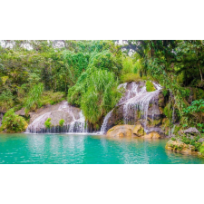  Öntapadó és mosható fali tapéta Nature vízeséssel, 250 x 150 cm tapéta, díszléc és más dekoráció