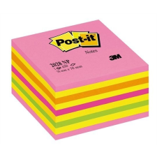  Öntapadó jegyzettömb, 76x76 mm, 450 lap, 3M POSTIT, lollipop pink jegyzettömb