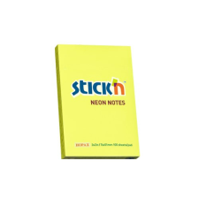 Öntapadó jegyzettömb STICK'N 76x51mm sárga 100 lap post-it
