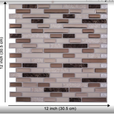  Öntapadós Csempe Matrica tapéta, díszléc és más dekoráció