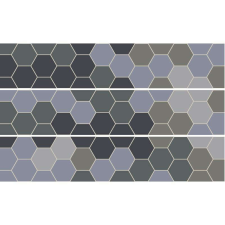 ÖNTAPADÓS CSEMPEMATRICA OTELLO TAUPE 20cm x 99cm 3db tapéta, díszléc és más dekoráció