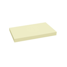 Öntapadós jegyzettömb Centrum 127x76 mm 100 lapos sárga post-it
