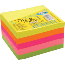Öntapadós jegyzettömb Centrum Stick Notes 76x76 mm 400 lapos neon vegyes színek post-it