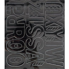 . Öntapadós matrica, 5 cm-es, betűlap, ABC második fele, fekete információs címke