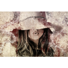  Öntapadós tapéta Absztrakt női fej, 300 x 200 cm tapéta, díszléc és más dekoráció