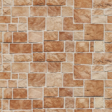  Öntapadós tapéta Barna téglalap alakú kőfal, 350 x 200 cm tapéta, díszléc és más dekoráció